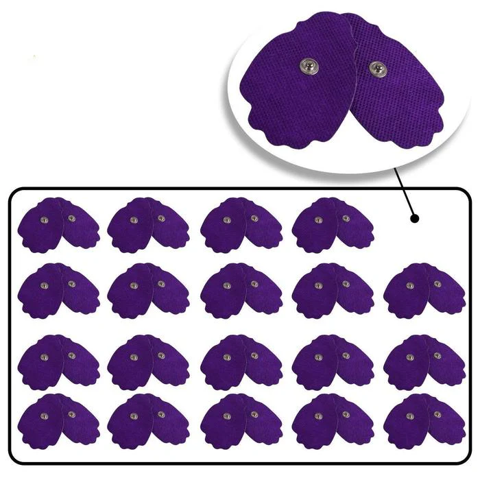 Large Snap On Reusable Self-Adhesive Replacement Tens Unit Electrode Pads - Image 6