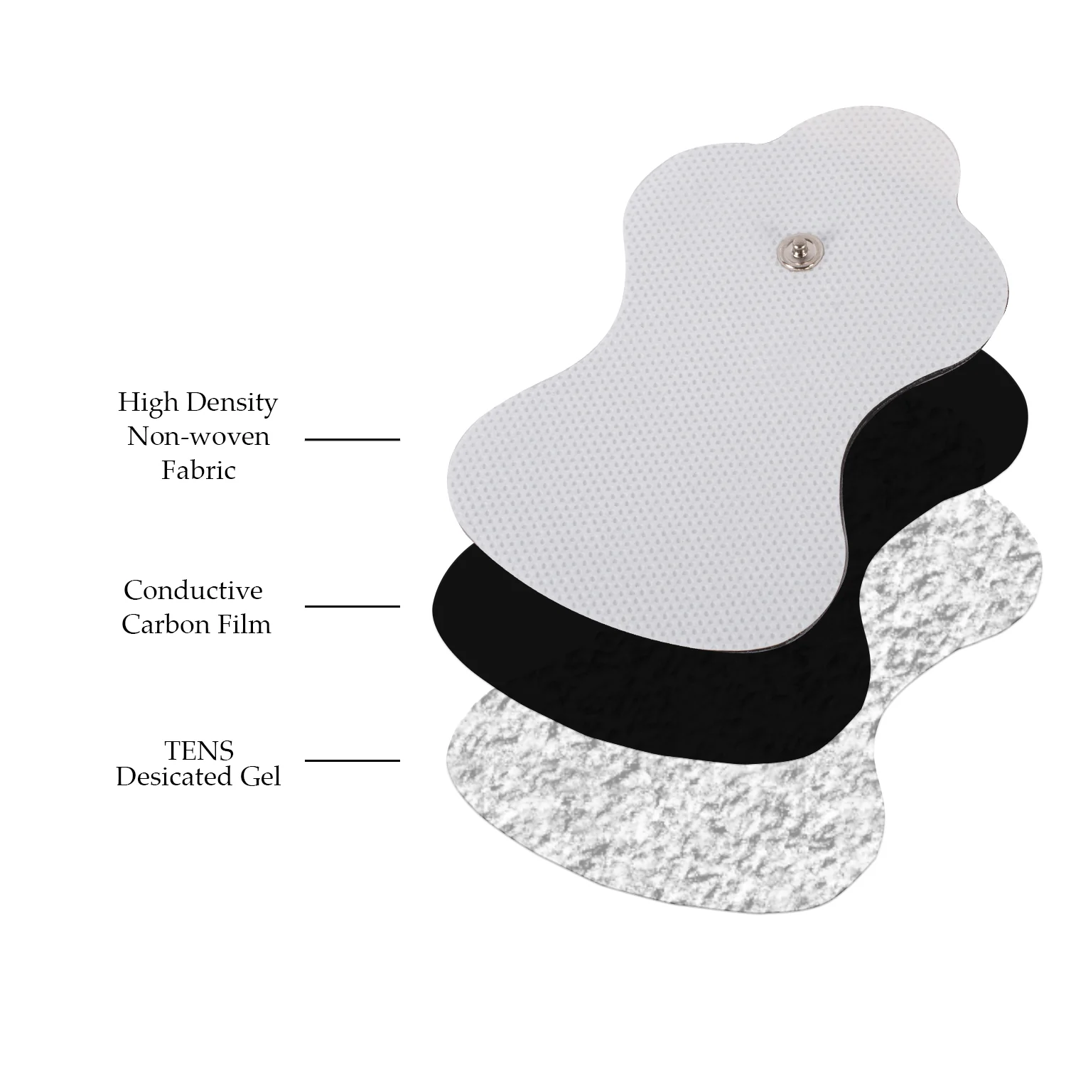 Electrodes for Omron TENS Unit Muscle Stimulator Replacement Pads - Image 3