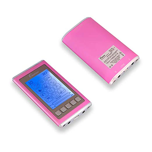 Tens Unit Muscle Stimulator EMS 12 Massage Modes Full Body Back Pain Relief(PINK) - Image 7