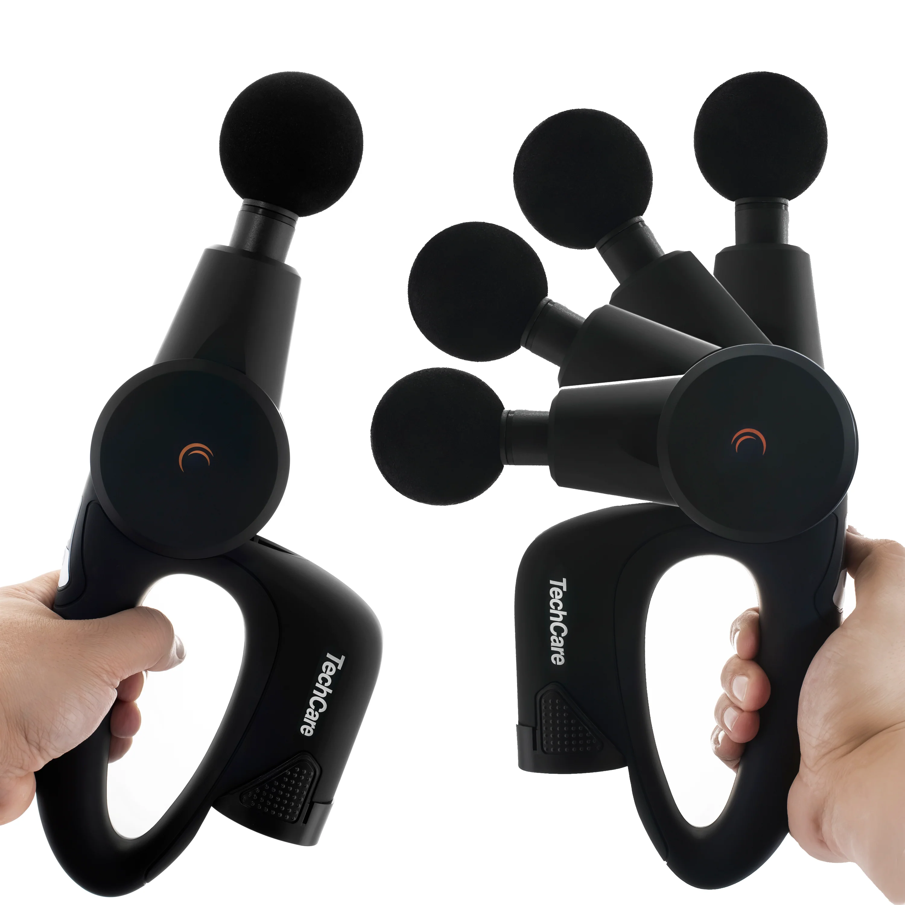 Massage Gun Deep Tissue Percussion Muscle Massager Rechargeable Battery for Athletes Pain Management 15 Speed Levels Upgraded Battery 5 Heads - Image 6
