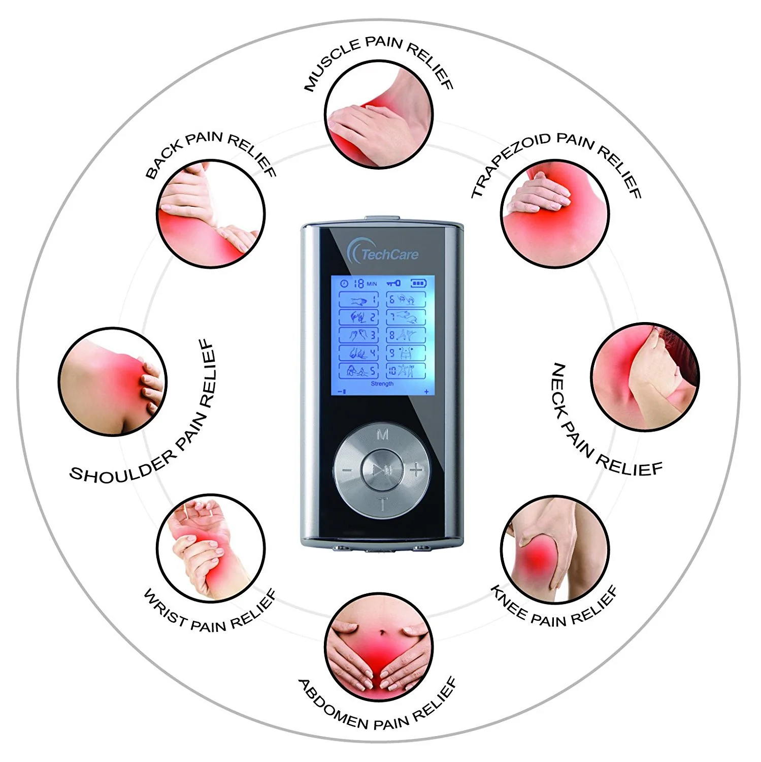 TechCare Mini Massager Tens Unit - Image 14