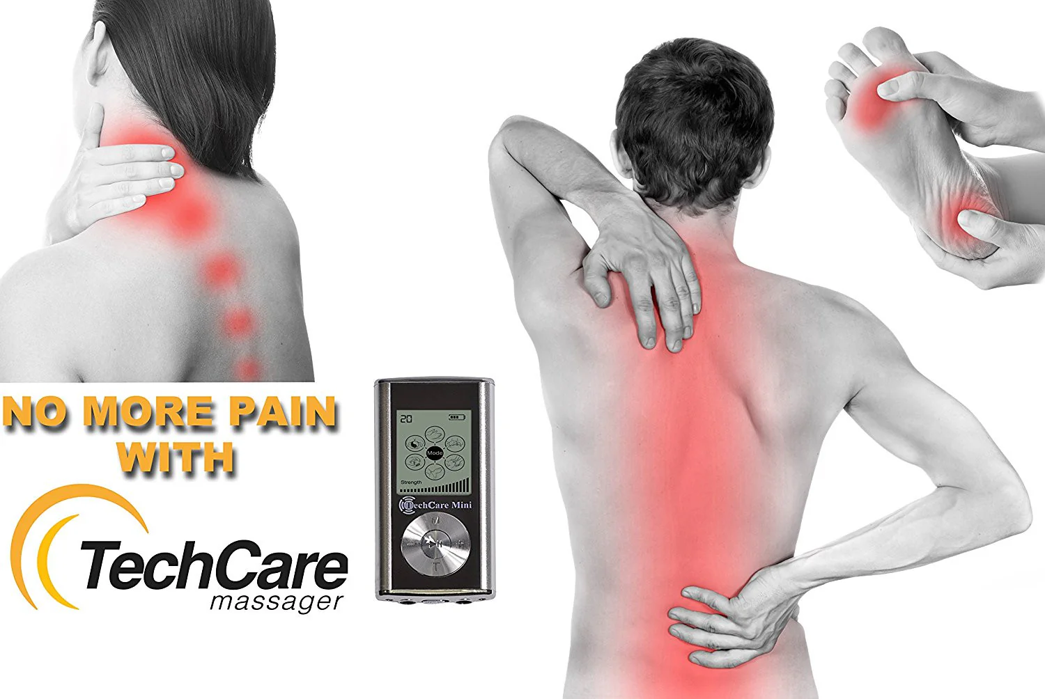 TechCare Mini Massager Tens Unit - Image 17