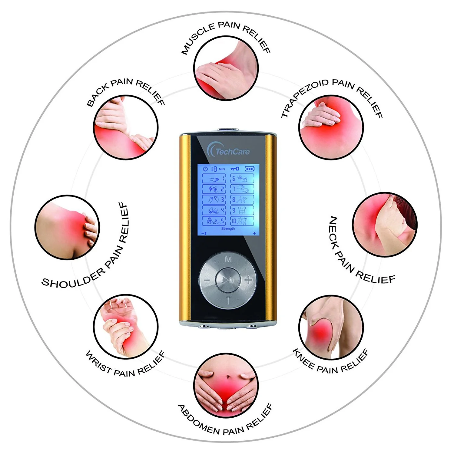 TechCare Mini Massager Tens Unit - Image 29