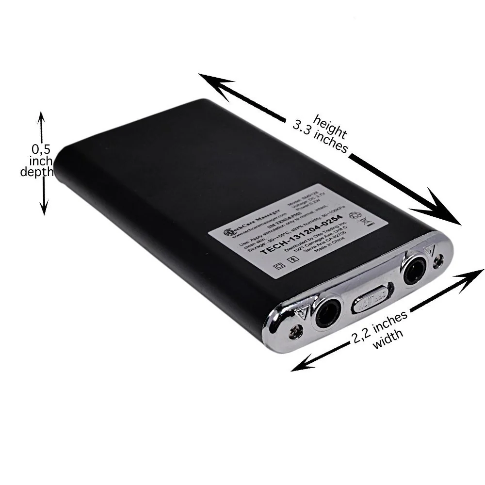 TechCare Mini Tens Massager + Belt + 6 Pads - Image 3