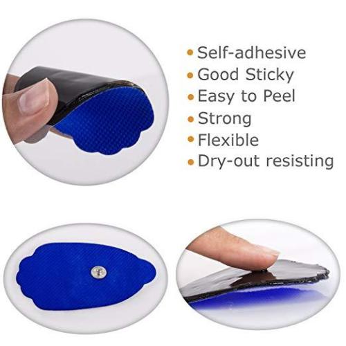 Tens Unit Pads [FDA 510(k) Cleared]  Medical Grade Blue Extra Thick Electrodes - Image 4