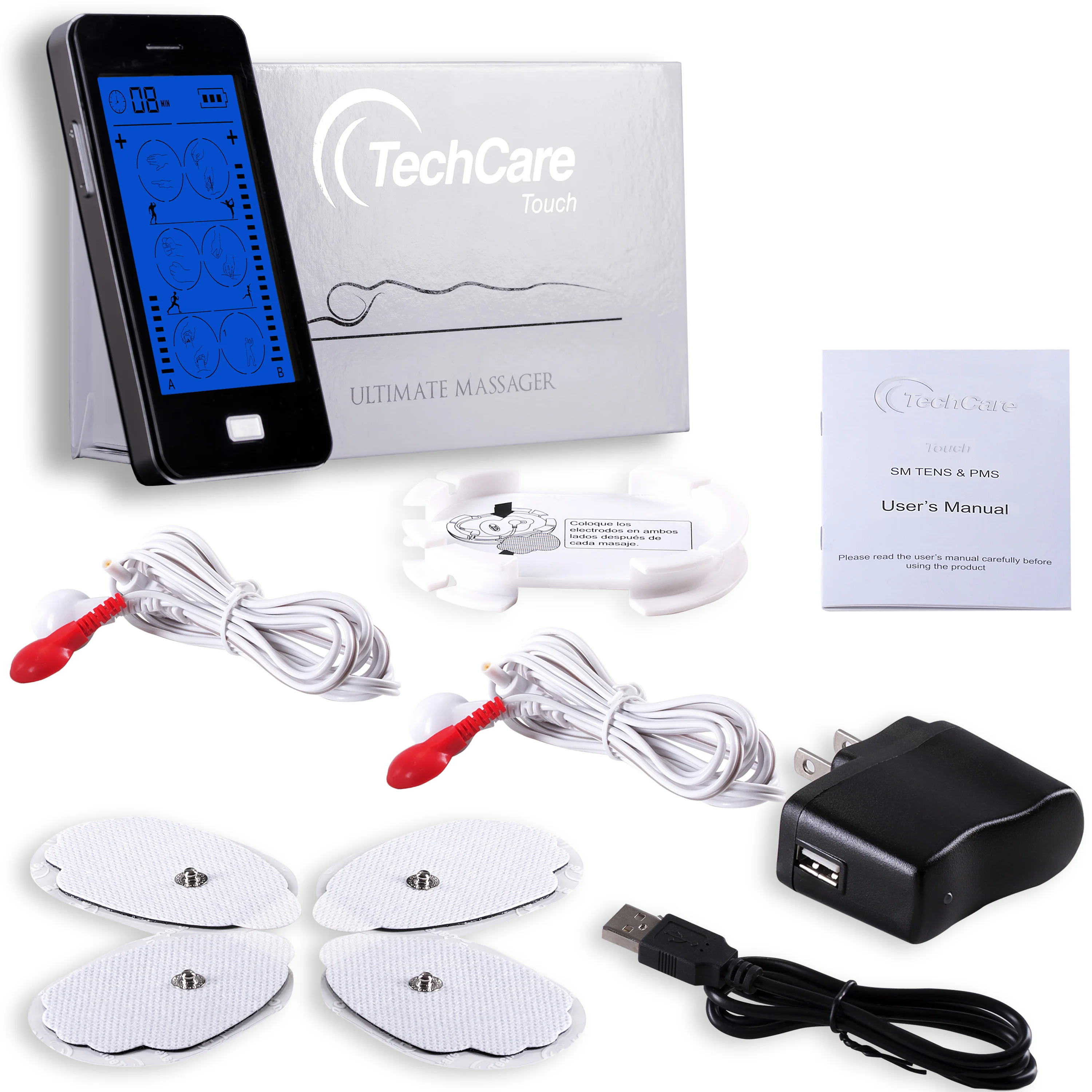TechCare Touch 24 Modes Tens Unit Touchscreen - Image 4