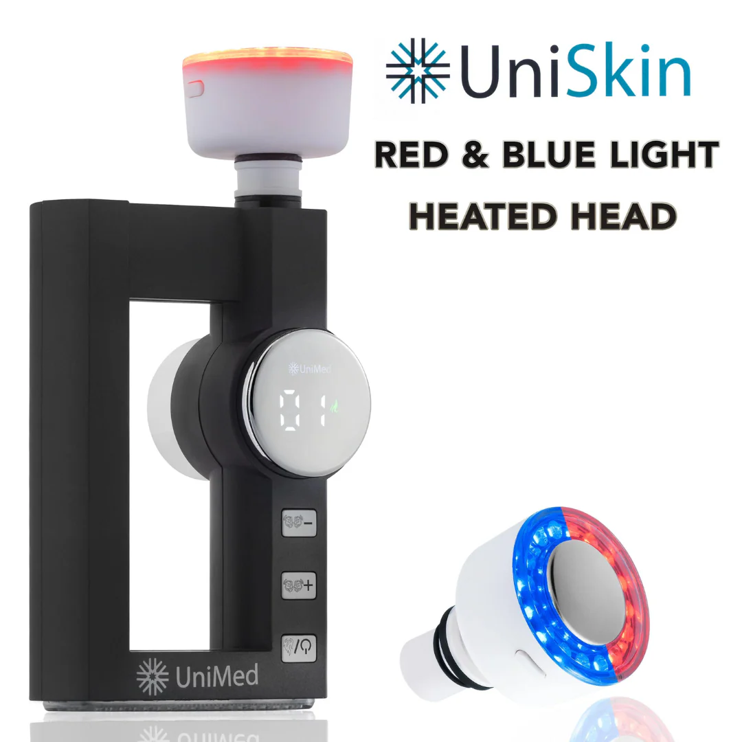 Unimed Torque Ultra Combo Set Massage Gun With Heat,Percussion Massager for Muscle Relief Heated Therapy with Cupping Massage Heads - Image 5