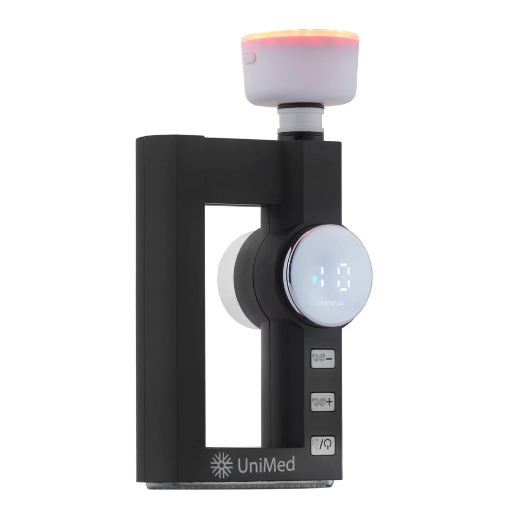 Unimed Torque Ultra Combo Set Massage Gun With Heat,Percussion Massager for Muscle Relief Heated Therapy with Cupping Massage Heads - Image 6